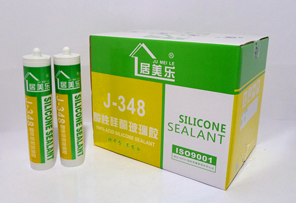 居美乐348酸性硅酮玻璃胶